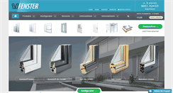Desktop Screenshot of evofenster.com